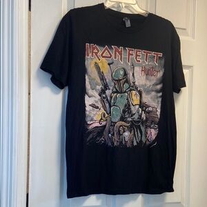 Next Level Apparel Black Graphic Tee